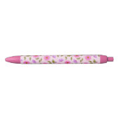 Roze Lavendel Kantige Daisy Pen (Voorkant)