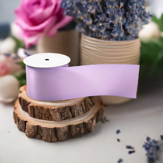 Roze lavendel satijn lint