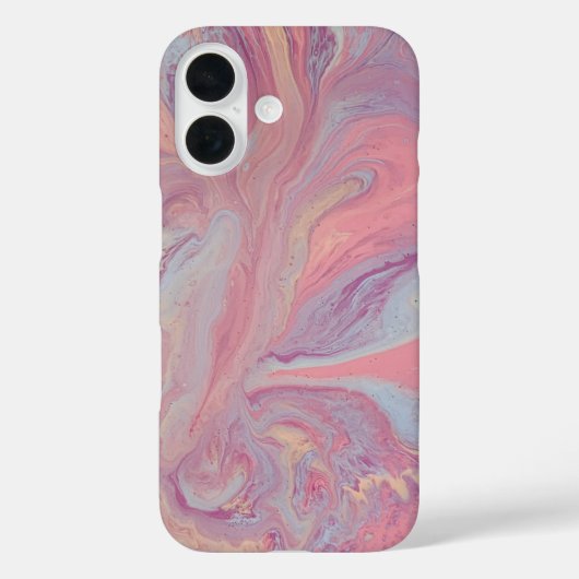 Roze & Lavendel Swirl Telefoonhoes Case-Mate iPhone Case (Achterkant)