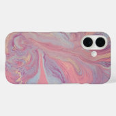 Roze & Lavendel Swirl Telefoonhoes Case-Mate iPhone Case (Achterkant (horizontaal))