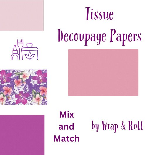 Roze lavendel tissuepapier