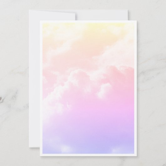 Roze Lavendel Vlinder Baby shower Uitnodiging (Achterkant)