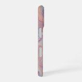 Roze & Lavendel Wervelende Hoes voor Telefoon iPhone 16 Hoesje (Rechterkant)
