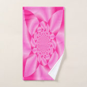 Roze Leaf Petal Bad Handdoek (Handdoek)