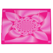 Roze Leaf Petal Groot Cadeauzakje (Voorkant)