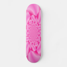 Roze Leaf Petal Persoonlijk Skateboard