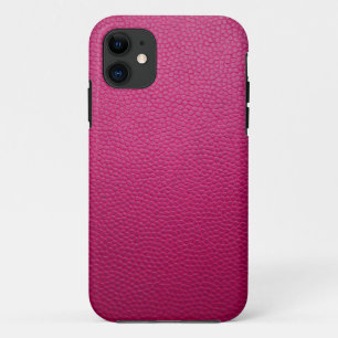 Roze leder Case-Mate iPhone case