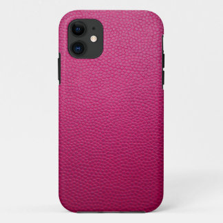 Roze leder Case-Mate iPhone case