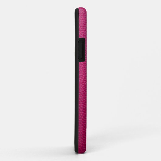Roze leder Case-Mate iPhone case (Achterkant/rechts)