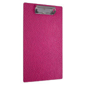 Roze leder klembord (Rechts)