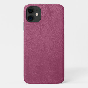 Roze leder, lederen textuur, lederen achtergrond Case-Mate iPhone case