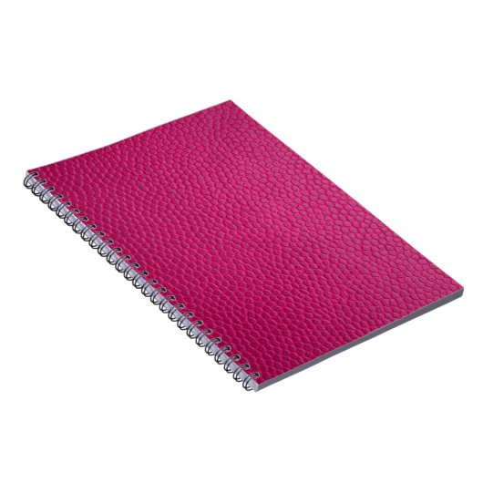 Roze leder notitieboek (Rechterzijde)