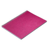 Roze leder notitieboek (Linkerzijde)