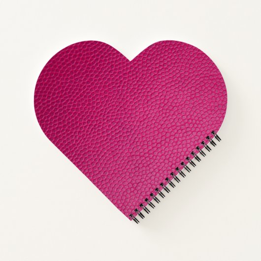 Roze leder notitieboek (Achterkant)