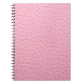 Roze leder notitieboek (Voorkant)