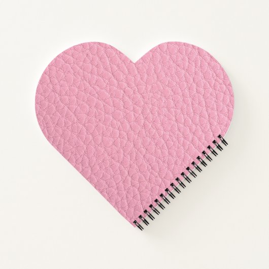 Roze leder notitieboek (Achterkant)