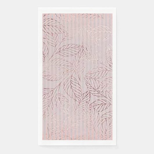 "Roze leder" Servet (Voorkant)