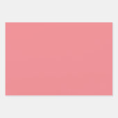 Roze lederafdrukleppen voor papier inpakpapier vel (Voorkant 2)