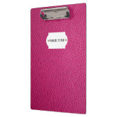 Roze lederen klembord (Links)