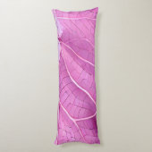  roze lederen patroon lichaamskussen (Achterkant (Verticaal))