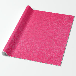 Roze lederen textuur cadeaupapier