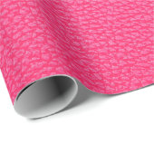 Roze lederen textuur cadeaupapier (Rol Hoek)