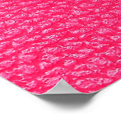 Roze lederen textuur poster (Hoek)
