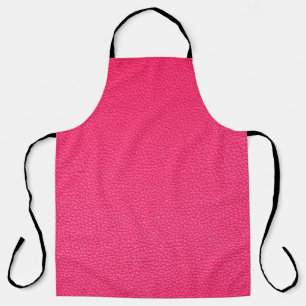 Roze lederen textuur schort