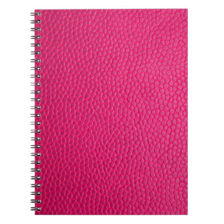 Roze ledertextuur notitieboek