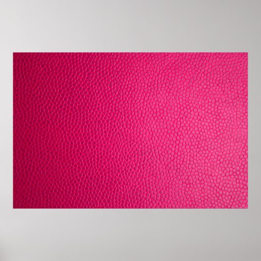 Roze ledertextuur poster (Voorkant)