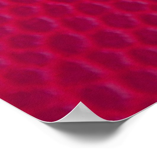 Roze ledertextuur poster (Hoek)