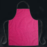 Roze ledertextuur schort<br><div class="desc">Roze ledertextuur</div>