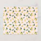 Roze leemons Deel een Kaart van het Spel van de Sc (Achterkant)