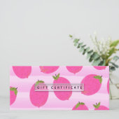 Roze leemons Summer Fruit Bright Cadeaubon (Staand voorkant)
