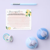 Roze leemons Tijd Capsule Advice voor Kaart van pa (Enkel)