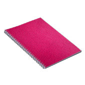 Roze leer leer textuur huid notitieboek (Rechterzijde)