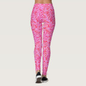 Roze lef leggings (Achterkant)