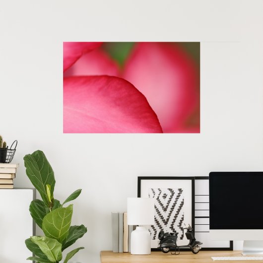 Roze lef poster (Thuiskantoor)