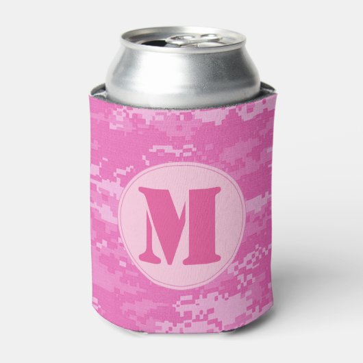 Roze LEGER ACU Camo Koozie blikhouder (Blikje Voorkant)
