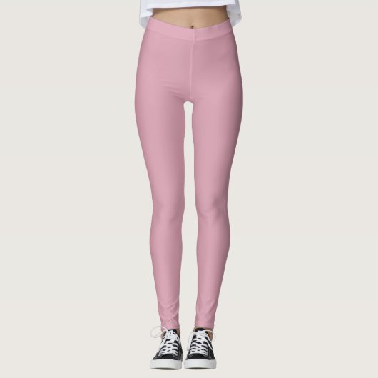 roze legging (Voorkant)