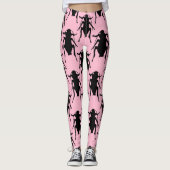 Roze leggings (Voorkant)