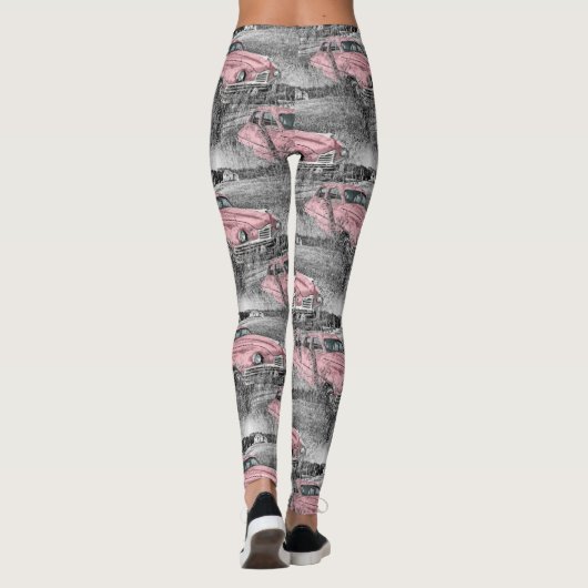  roze leggings (Achterkant)