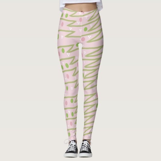 Roze Leggings (Voorkant)