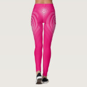 Roze Leggings met harten (Achterkant)