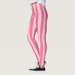 Roze Leggings met strippen<br><div class="desc">Roze gestripte Leggings.</div>