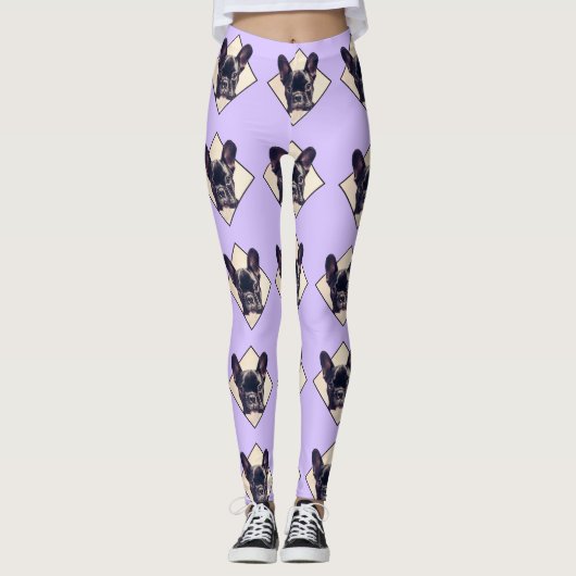 Roze leggings van bulledog (Voorkant)