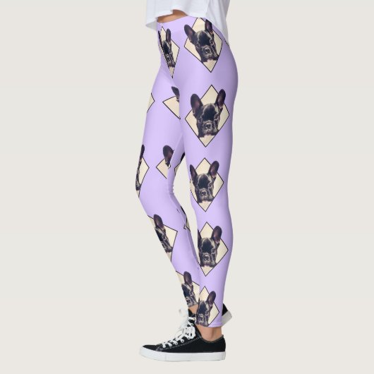 Roze leggings van bulledog (Links)