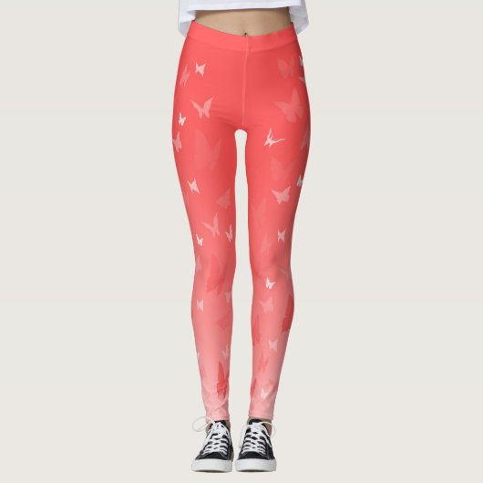 Roze Leggings van Butterfly (Voorkant)