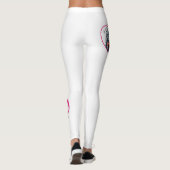 Roze Leggings van de keizersaap van de overheid vo (Achterkant)