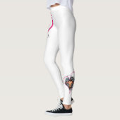 Roze Leggings van de keizersaap van de overheid vo (Links)